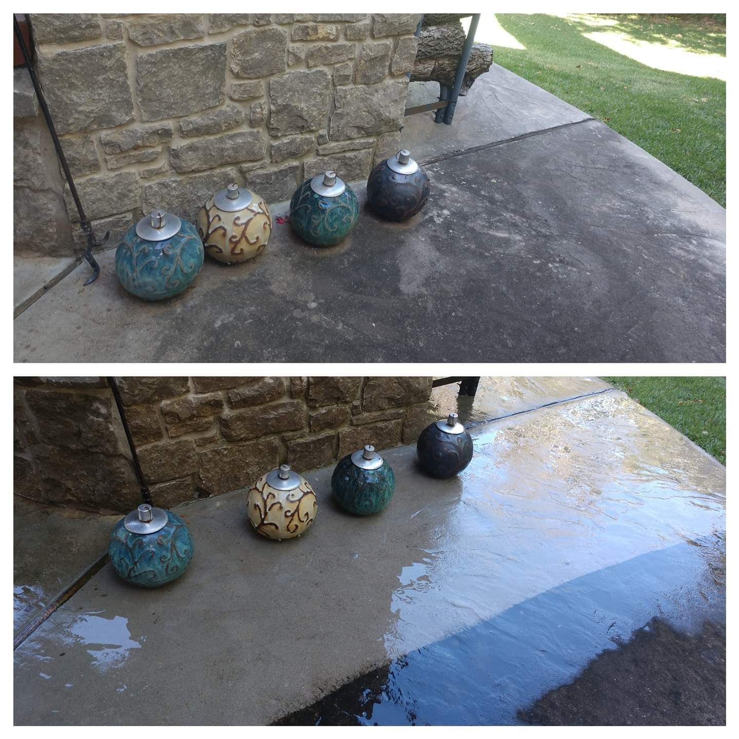 Back Patio Cleaning in Edmond, OK
