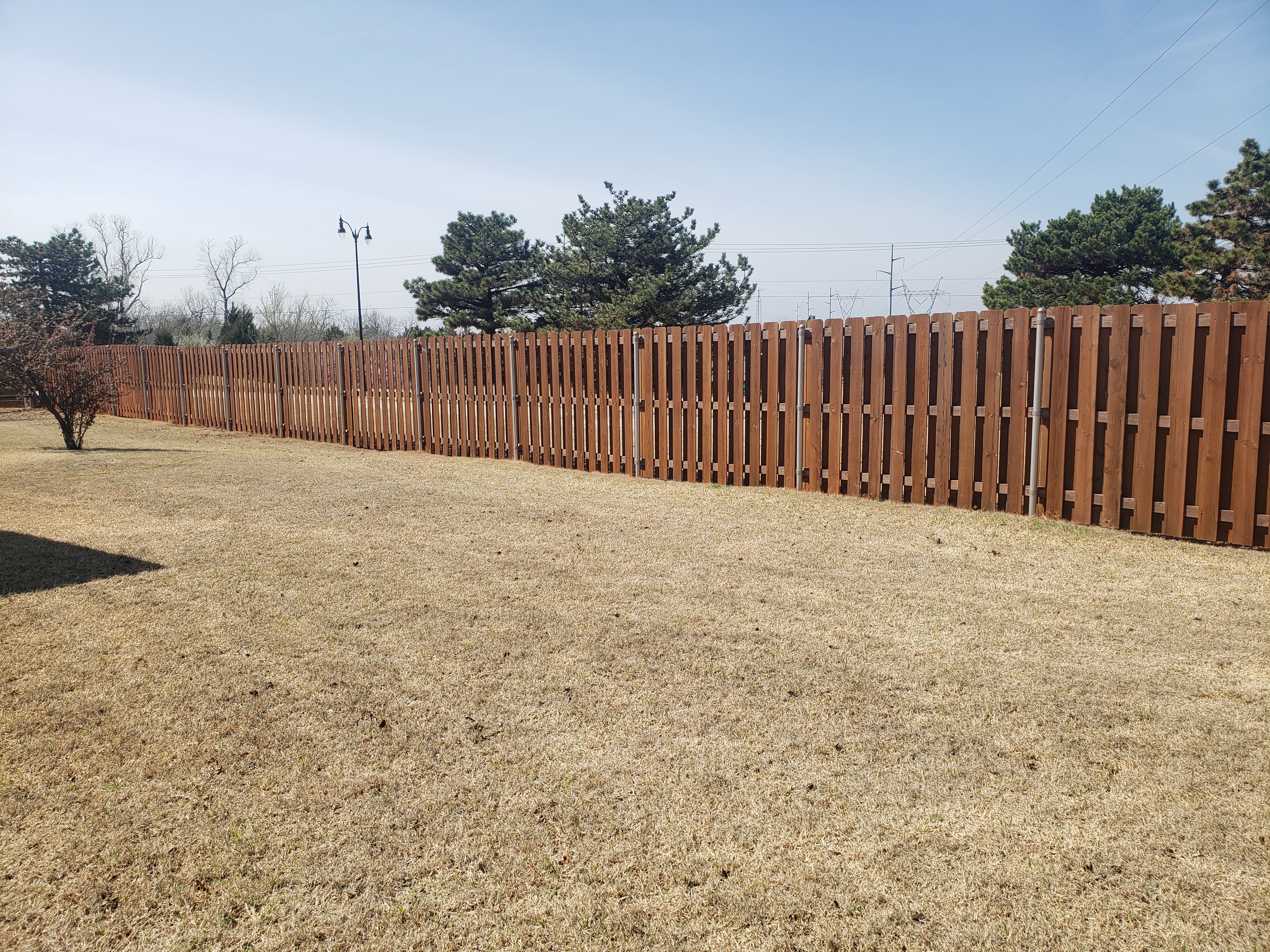 Top quality fence staining in Edmond Oklahoma